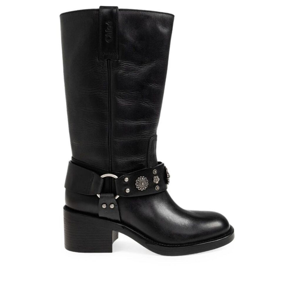 Stivali "Dakota" In Pelle Effetto Vintage Women